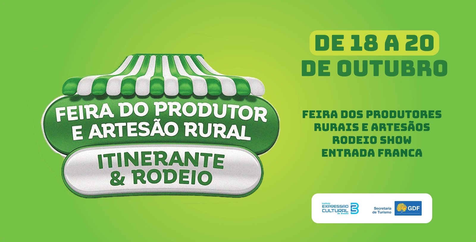 Feira Itinerante dos Produtores e Artesãos Rurais chega a sua 2ª Edição em Ceilândia